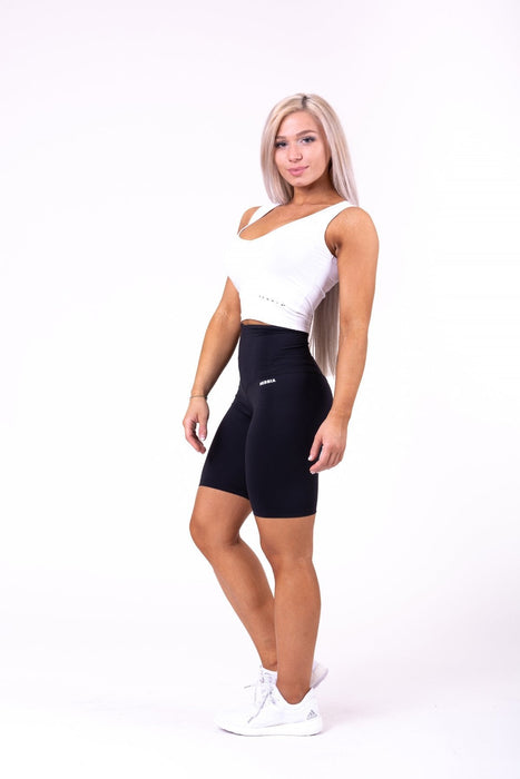 Nebbia High Waist Road Hero Biker Shorts 683 - Black