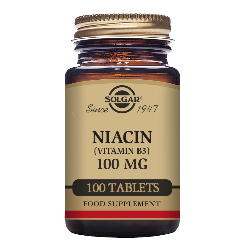 Solgar Niacin (Vitamin B3) 100 mg Tabletten 100 Tabs
