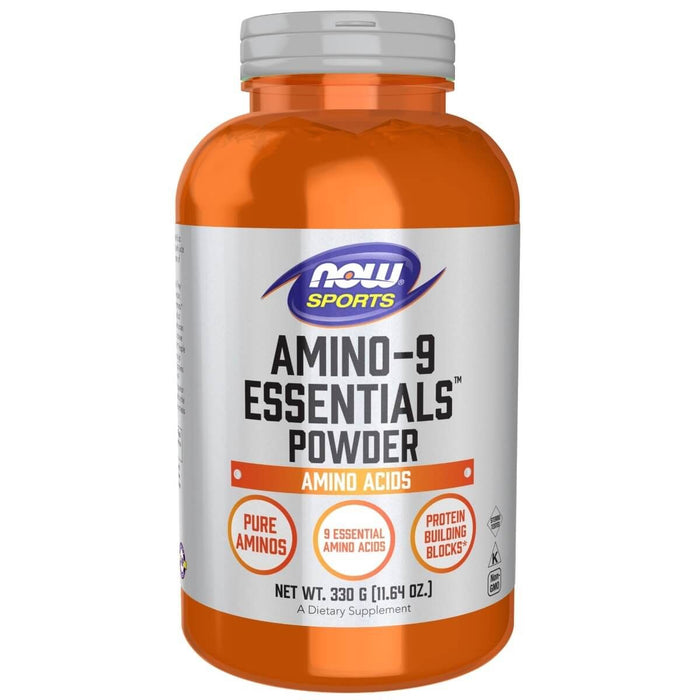 Now Foods Amino-9 Essentials Powder 11.64oz (330g) - Amino Acids and BCAAs at MySupplementShop by NOW Foods