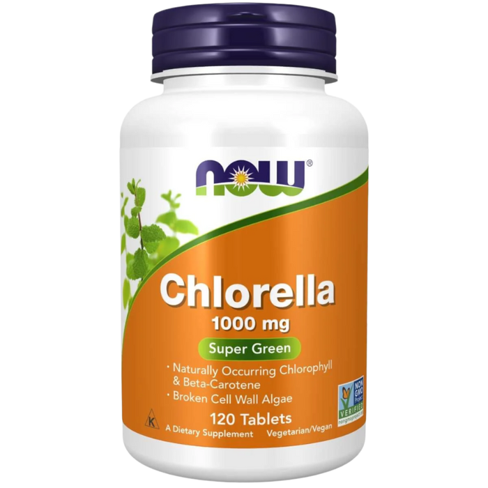 NOW Foods Chlorella 1000 mg 120 Tablets