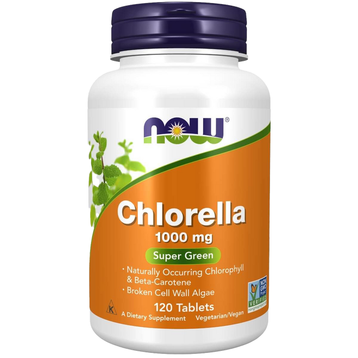 NOW Foods Chlorella 1000 mg 120 Tablets