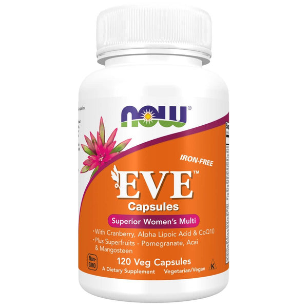 NOW Foods Eve Women's Multivitamin 120 Veg Capsules | Premium Supplements at MYSUPPLEMENTSHOP