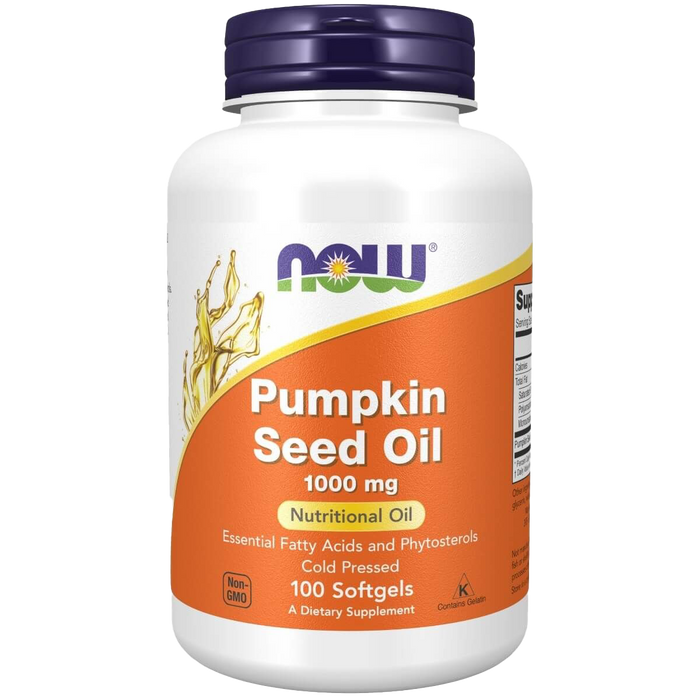 NOW Foods Pumpkin Seed Oil 1000 mg 100 Softgels