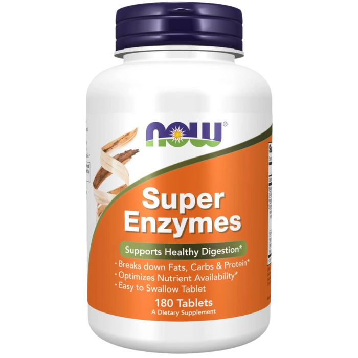 NOW Foods Super Enzymes – 180 Tabletten