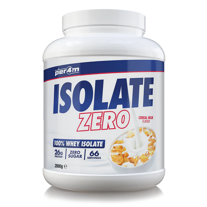 PER4M Whey Isolate – 26g Protein | Zero Sugar, Grass-Fed, Gluten-Free