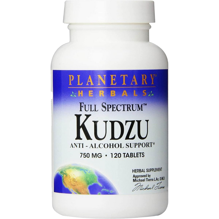 Planetary Herbals Kudzu Full Spectrum 750mg 120 Tablets