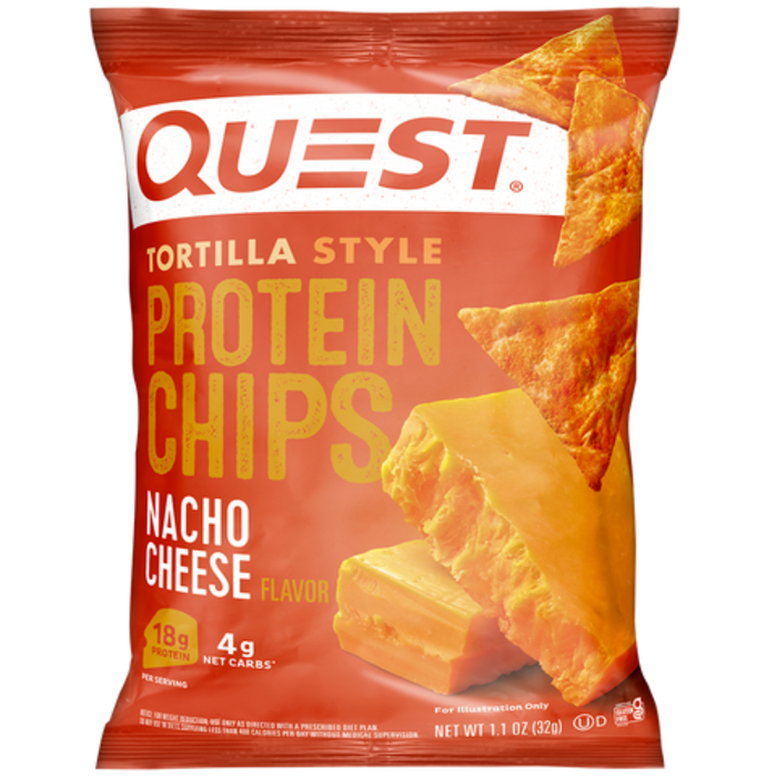 Quest Nutrition Protein Chips 8x32g - Food Cupboard at MySupplementShop by Quest Nutrition