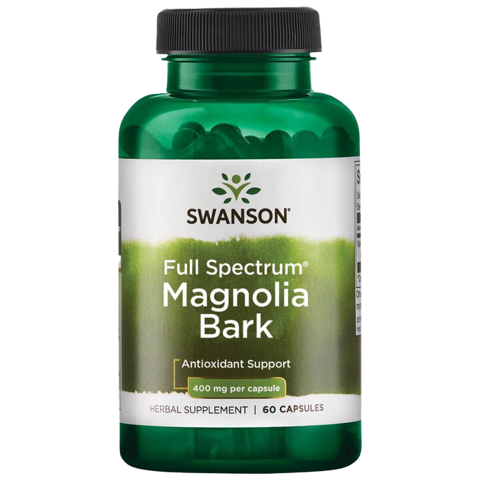 Swanson Full Spectrum Magnolia Bark 400mg 60 Capsules