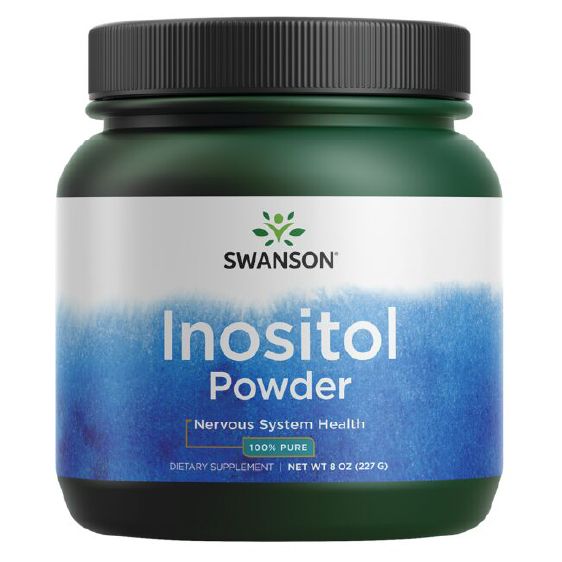 Swanson Inositol Powder 100% Pure 8 oz Powder - Health and Wellbeing at MySupplementShop by Swanson