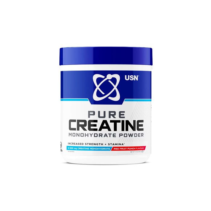 USN Creatine Micronized Monohydrate 500g - Red Fruit Punch - Creatine at MySupplementShop by USN