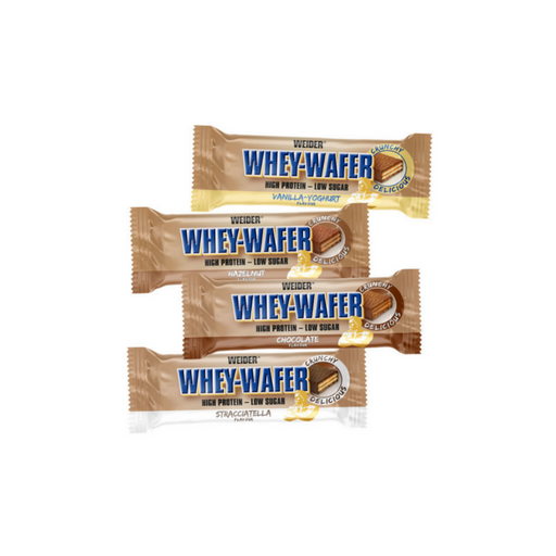 Weider Nutrition Whey Wafer Bar 12 x 35g - Vanilla Yoghurt - Wafers at MySupplementShop by Weider