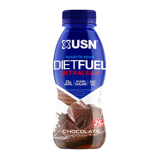 USN Diet Fuel Ultralean Ready to Drink High Protein Shake 8 x 310ml - Sports Nutrition at MySupplementShop by USN