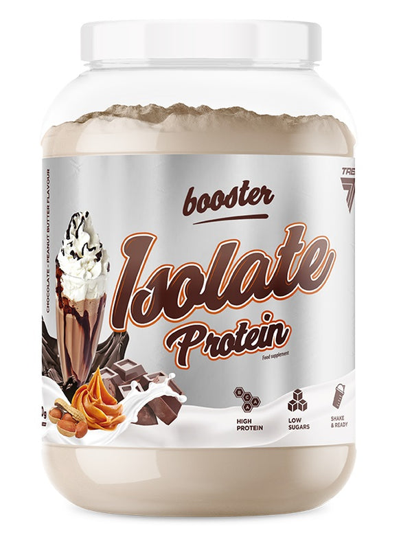 Trec Nutrition Booster Isolate Protein, Cheesecake - 2000 grams | High-Quality Protein | MySupplementShop.co.uk