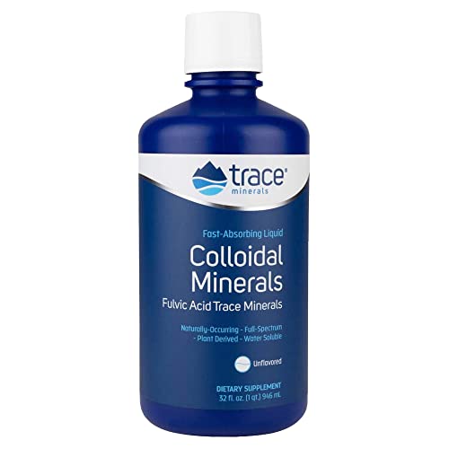 Trace Minerals Colloidal Minerals Unflavored 946ml | High-Quality Health Foods | MySupplementShop.co.uk