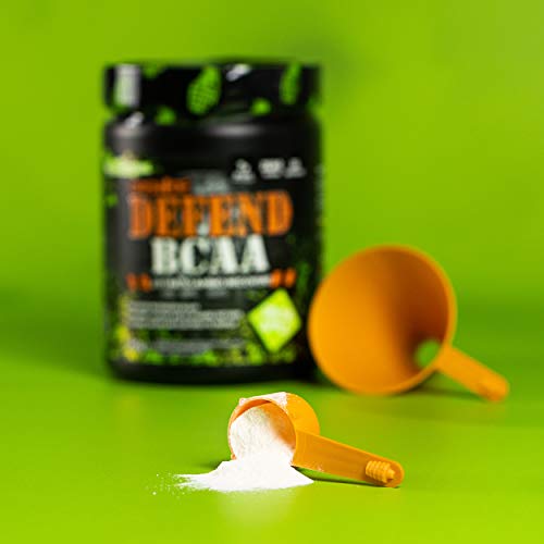 Grenade Defend BCAA Powder Green Apple 390 g (7 g BCAA's Per Serving - 30 Servings Per Tub) | High-Quality BCAAs | MySupplementShop.co.uk