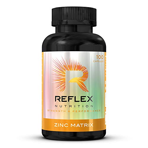 Reflex Nutrition Zinc Matrix 100 Caps - Natural Testosterone Support at MySupplementShop by Reflex Nutrition