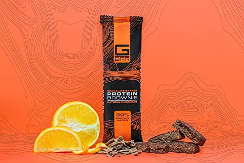 G-Bar Chocolate Orange Brownie 12x60g | High-Quality Sports Nutrition | MySupplementShop.co.uk
