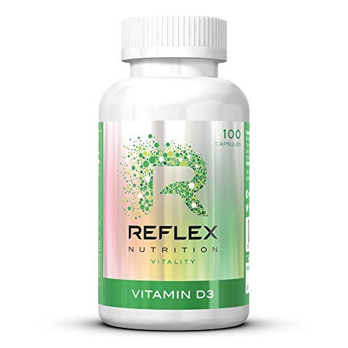 Reflex Nutrition Vitamin D3 100 Caps | High-Quality Vitamins & Supplements | MySupplementShop.co.uk