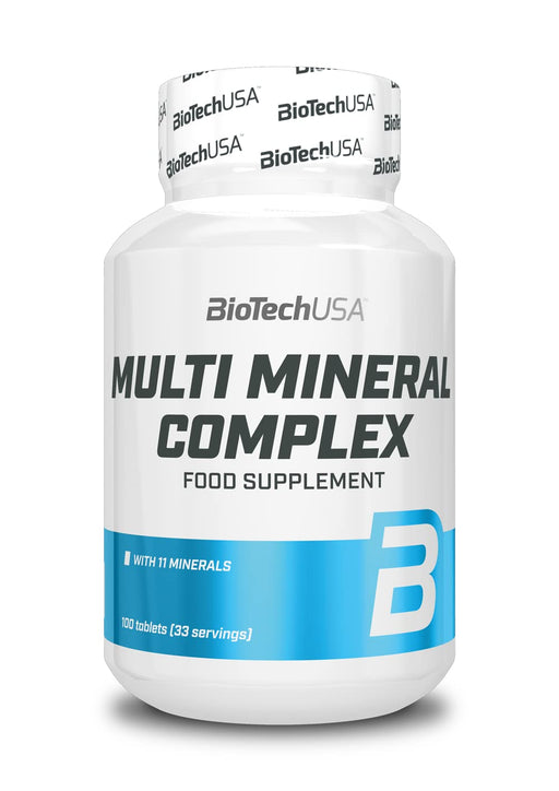 BioTechUSA Multi Mineral Complex - 100 tablets | High-Quality Sports Supplements | MySupplementShop.co.uk
