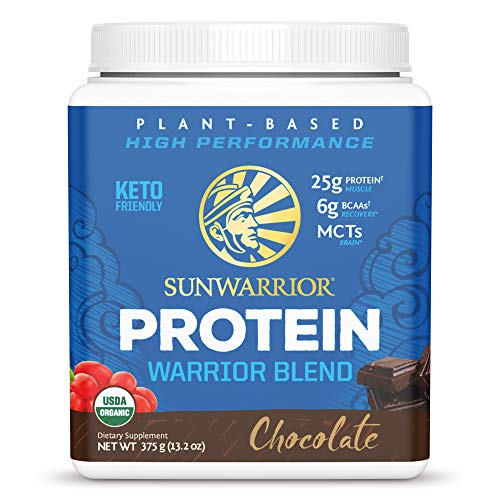 Sunwarrior Blend - Chocolate 375g | High-Quality Sports Nutrition | MySupplementShop.co.uk