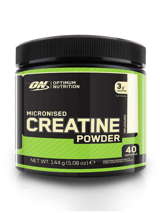 Optimum Nutrition Creatine Powder - 144 grams | High-Quality Creatine Supplements | MySupplementShop.co.uk