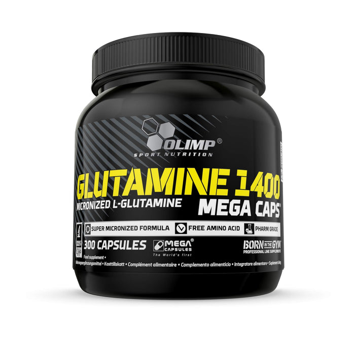 Olimp Nutrition Glutamine Mega Caps - 300 caps | High-Quality L-Glutamine, Glutamine | MySupplementShop.co.uk