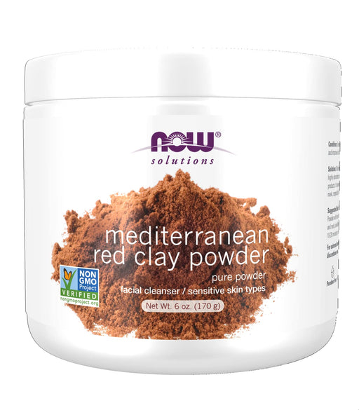 NOW Foods Red Clay Powder Moroccan - 170g - Health and Wellbeing at MySupplementShop by NOW Foods