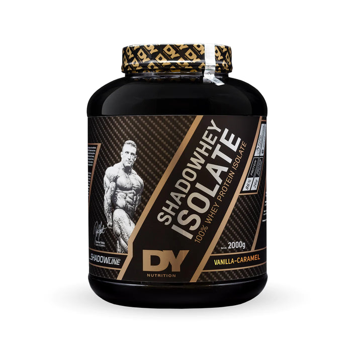 Dorian Yates DY Nutrition Shadowhey Isolate 2kg - Vanilla Caramel - Combination Multivitamins & Minerals at MySupplementShop by DY Nutrition