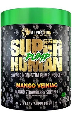Alpha Lion SuperHuman Pump 367g Mango Veiniac | High-Quality Sports Nutrition | MySupplementShop.co.uk