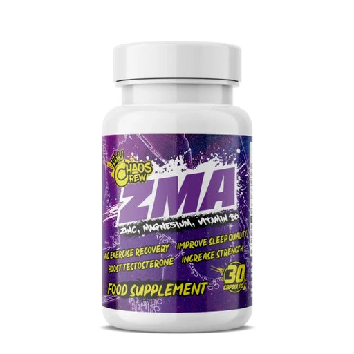 Chaos Crew ZMA (Zinc Magnesium Aspartate) 41g Unflavoured | High-Quality Sports & Nutrition | MySupplementShop.co.uk