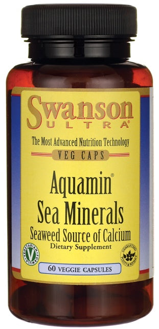 Swanson Aquamin Sea Minerals - 60 vcaps | High-Quality Vitamins & Minerals | MySupplementShop.co.uk