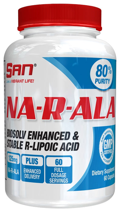 SAN NA-R-ALA, 125mg - 60 caps - Default Title - Health and Wellbeing at MySupplementShop by SAN