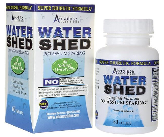Absolute Nutrition Watershed - 60 tablets | High-Quality Slimming and Weight Management | MySupplementShop.co.uk