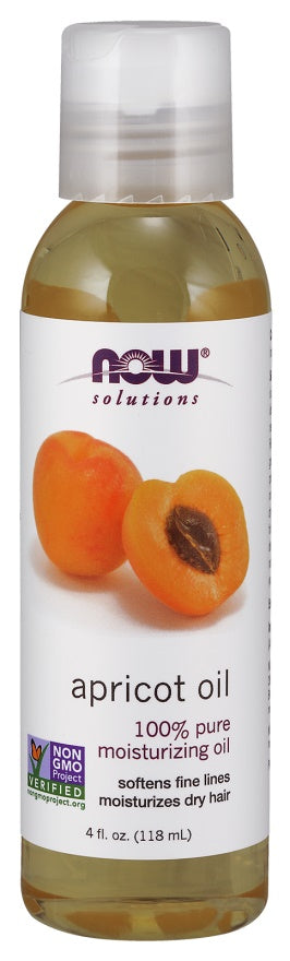 NOW Foods Apricot Oil - 118 ml. | High-Quality Health and Wellbeing | MySupplementShop.co.uk