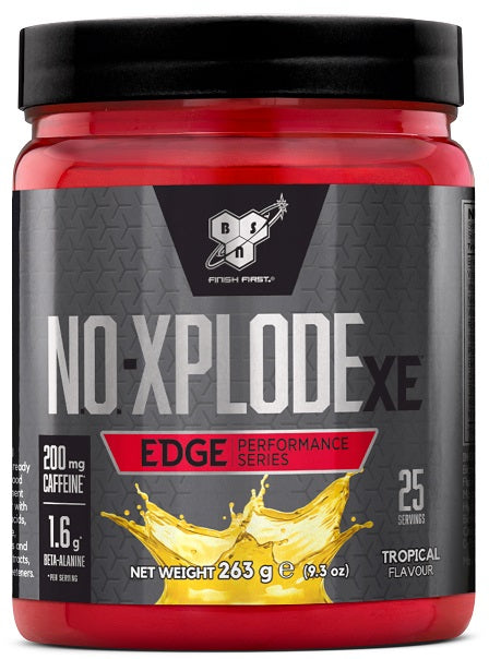 BSN NO-Xplode XE Edge, Fruit Punch - 263 grams | High-Quality Nitric Oxide Boosters | MySupplementShop.co.uk