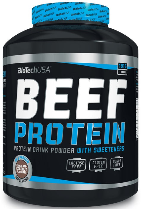 BioTechUSA Beef Protein, Chocolate Coconut - 1816 grams - Protein at MySupplementShop by BioTechUSA