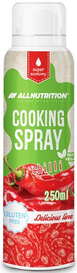 Allnutrition Cooking Spray, Chilli - 250 ml. | High-Quality Chilli & Hot Pepper Sauce | MySupplementShop.co.uk