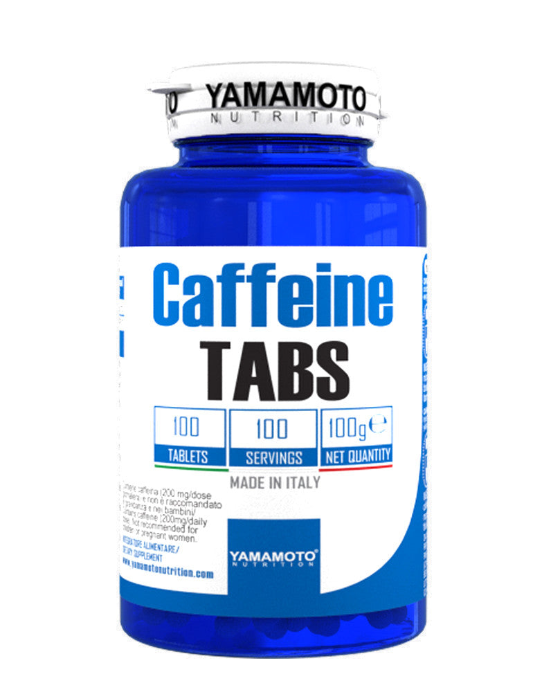Yamamoto Nutrition Caffeine TABS - 100 tablets | High-Quality Slimming and Weight Management | MySupplementShop.co.uk