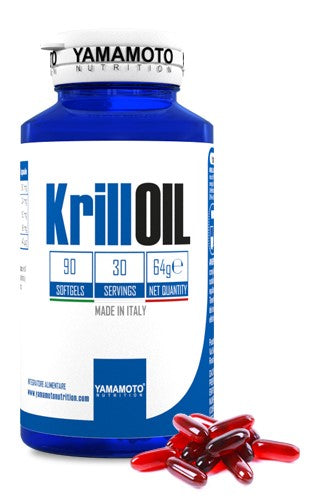 Yamamoto Nutrition Krill Oil - 90 softgels | High-Quality Omegas, EFAs, CLA, Oils | MySupplementShop.co.uk