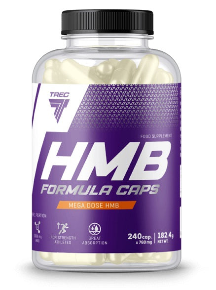 Trec Nutrition HMB Formula Caps - 240 caps - Default Title - Amino Acids and BCAAs at MySupplementShop by Trec Nutrition