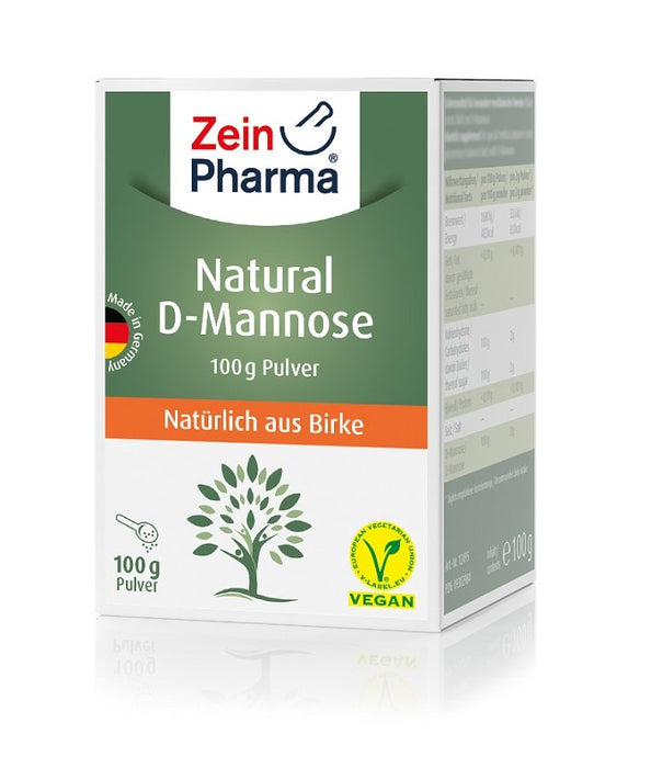 Zein Pharma Natural D-Mannose Powder - 100g - Health and Wellbeing at MySupplementShop by Zein Pharma