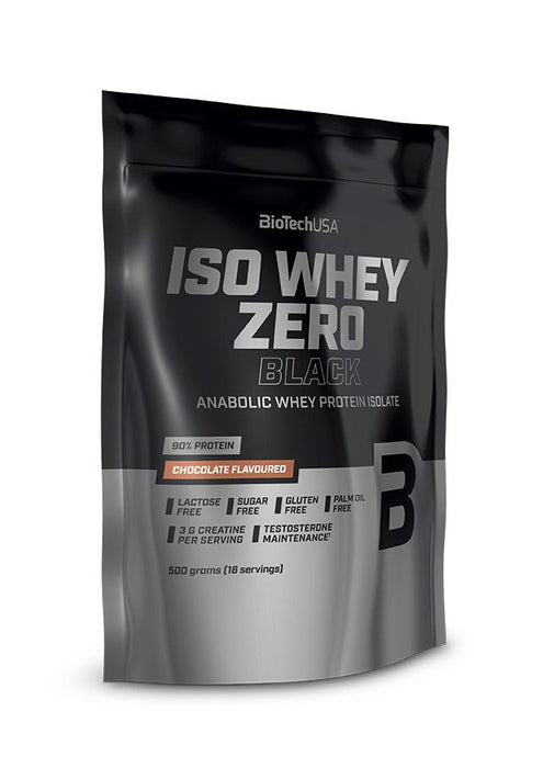 BioTechUSA Iso Whey Zero Black, Strawberry - 500 grams - Default Title - Protein at MySupplementShop by BioTechUSA