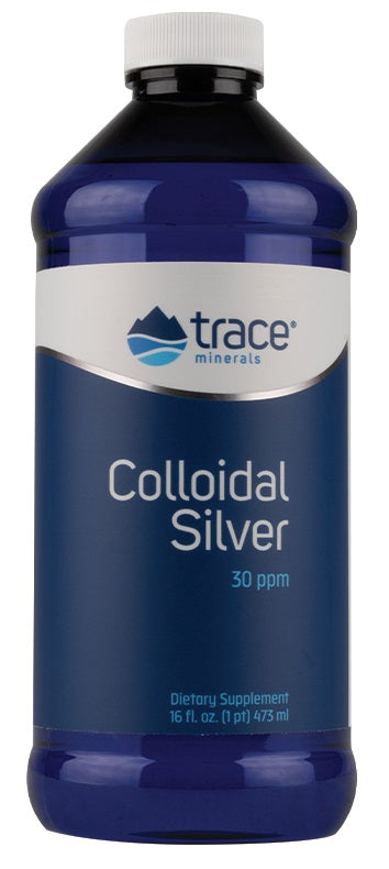 Trace Minerals Colloidal Silver, 30ppm - 473 ml. | High-Quality Sports Supplements | MySupplementShop.co.uk