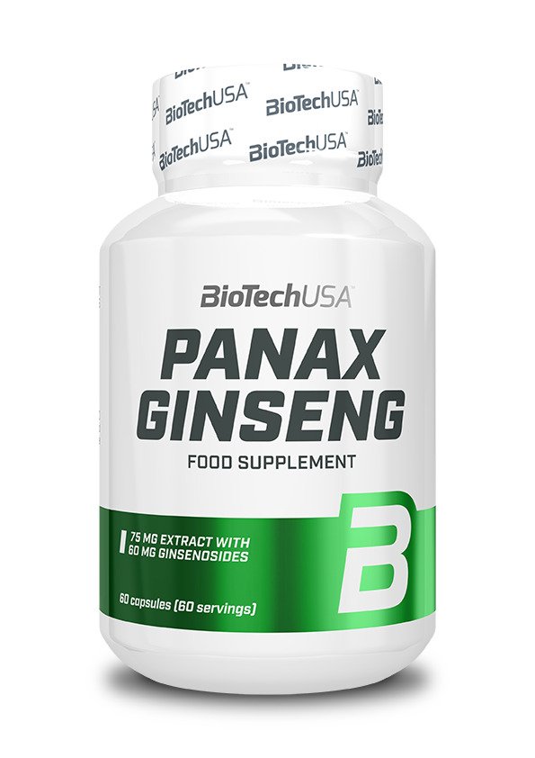 BioTechUSA Panax Ginseng - 60 caps | High-Quality Sports Supplements | MySupplementShop.co.uk