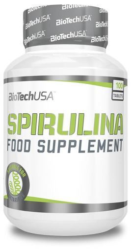 BioTechUSA Spirulina - 100 tablets (EAN 5999076227778) | High-Quality Sports Supplements | MySupplementShop.co.uk