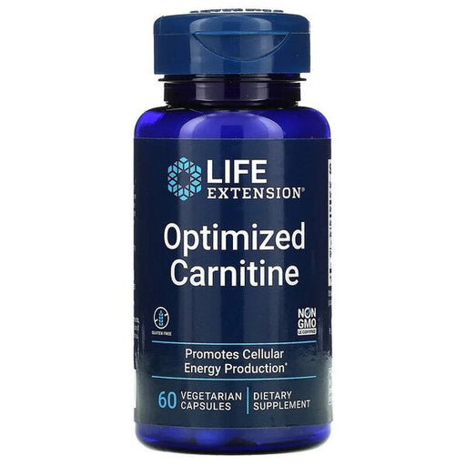 Life Extension Optimized Carnitine - 60 caps | High-Quality Slimming and Weight Management | MySupplementShop.co.uk