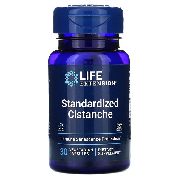 Life Extension Standardized Cistanche - 30 vcaps - Health and Wellbeing at MySupplementShop by Life Extension