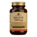 Solgar Biotin, 1000mcg - 50 vcaps | High-Quality Sports Supplements | MySupplementShop.co.uk