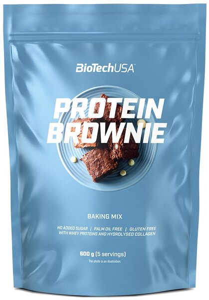 BioTechUSA Protein Brownie - 600g - Whey Proteins at MySupplementShop by BioTechUSA