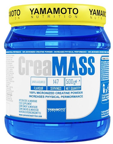 Yamamoto Nutrition CreaMASS - 500 grams | High-Quality Creatine Supplements | MySupplementShop.co.uk